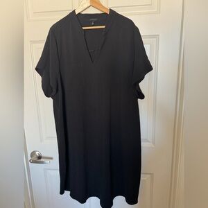 Chic Black V-Neck Blouse